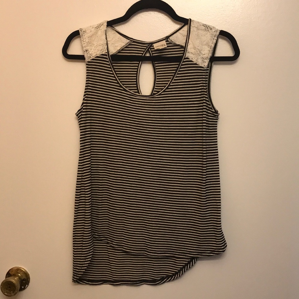 Striped tank top